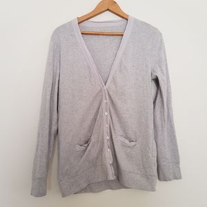 J Crew Perfect Fit Cotton Cardigan XL